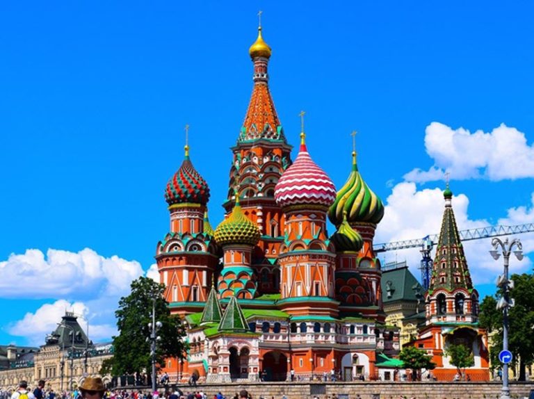 St Basil's cathedral, St Petersburg - Russia